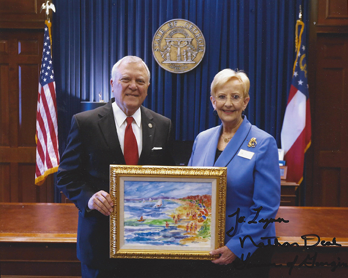 Gov Mrs Deal Capital 72