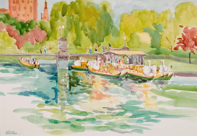 BostonGardenSwanBoats